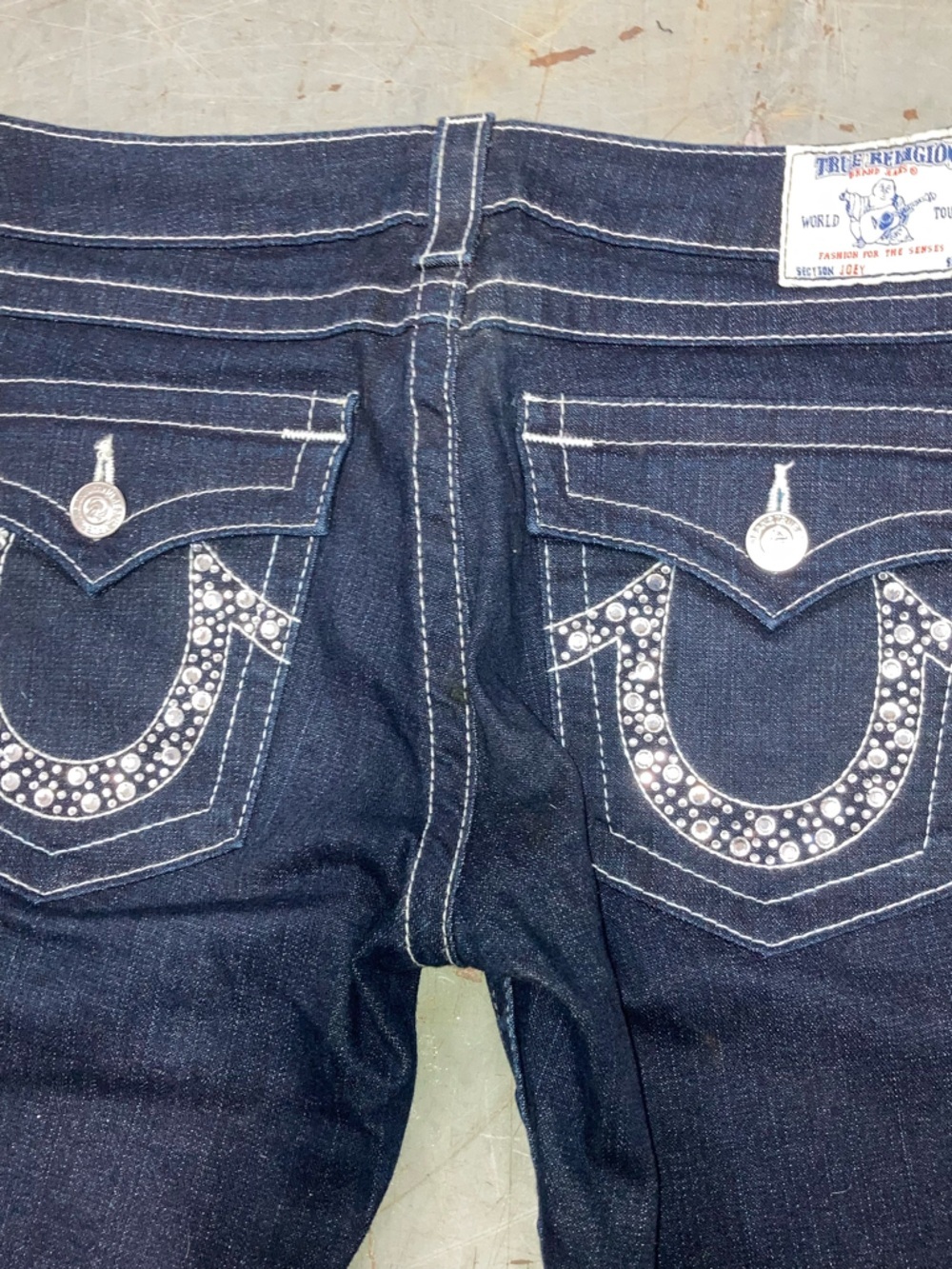 True Religion Twisted stitch flare denim - Picture 5 of 10